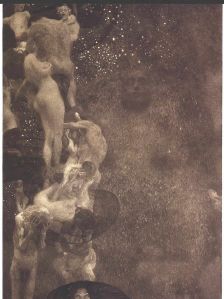Gustav Klimt, La Philosophie, [Public domain], via Wikimedia Commons